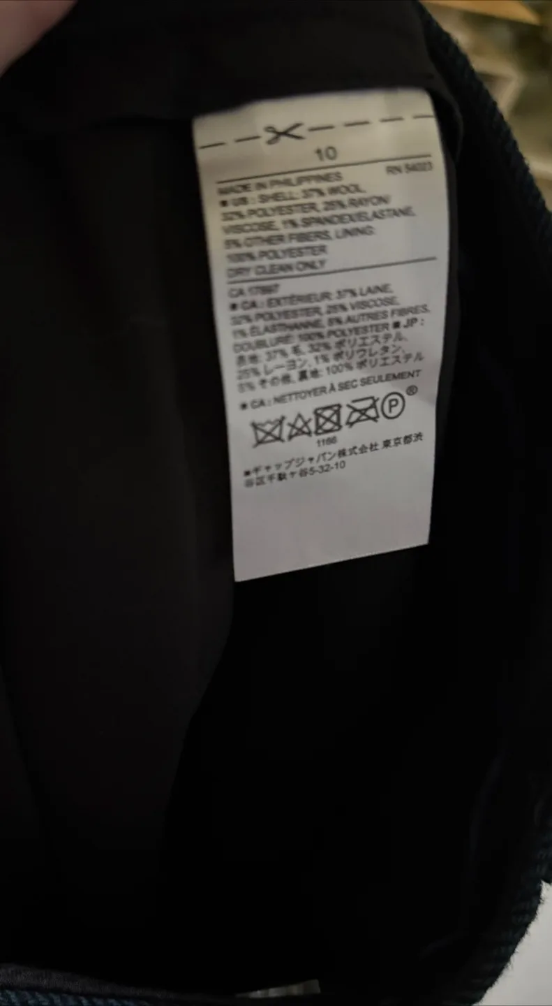 Banana Republic Ryan Cut Fit Pants - Size 10 image indicator(5)