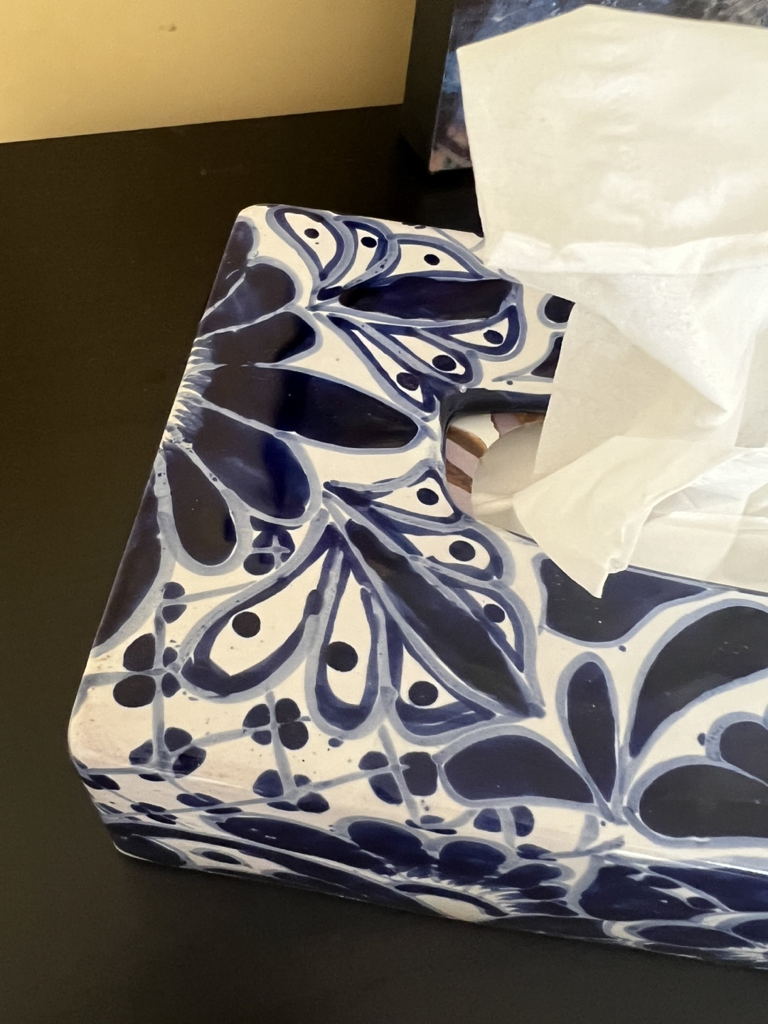 Talavera Tissue Box Cover - photo 4