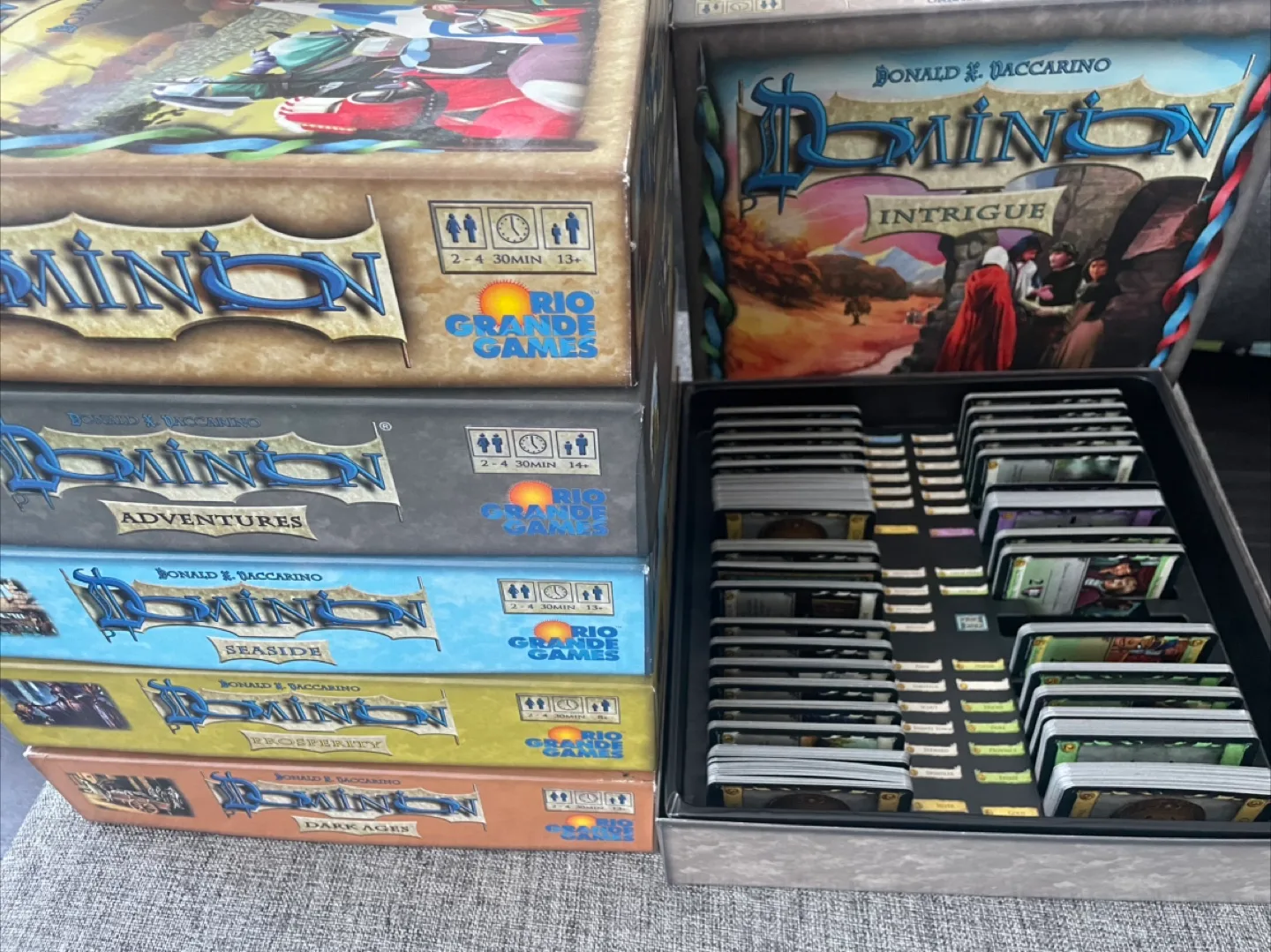 Dominion Board Game collection- Expansions Included! image indicator(2)