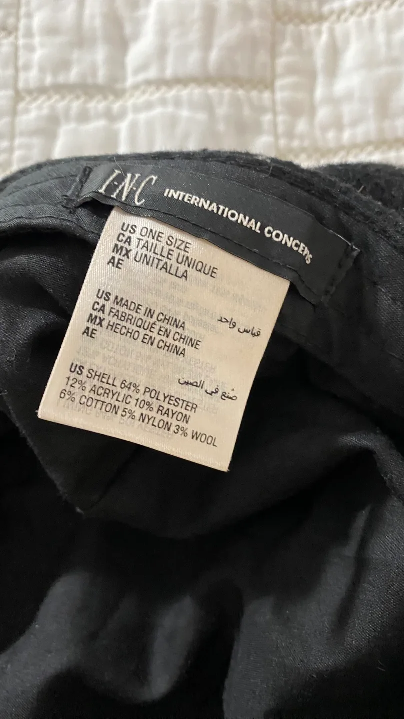 INC International Concepts Plaid Newsboy Hat image indicator(2)