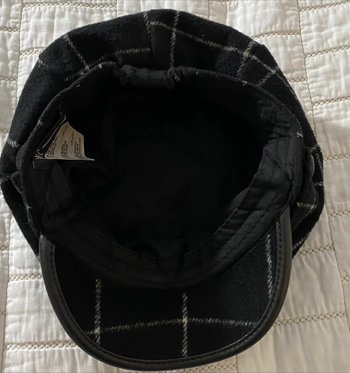 INC International Concepts Plaid Newsboy Hat image indicator(3)