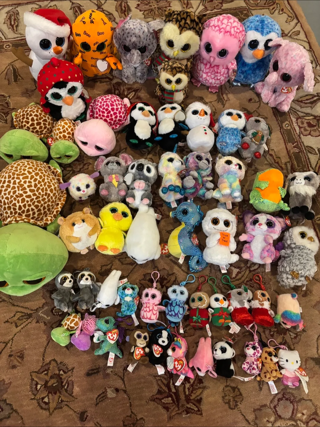 Various retired Ty Beanie Boos plush toys -nwt image indicator(2)
