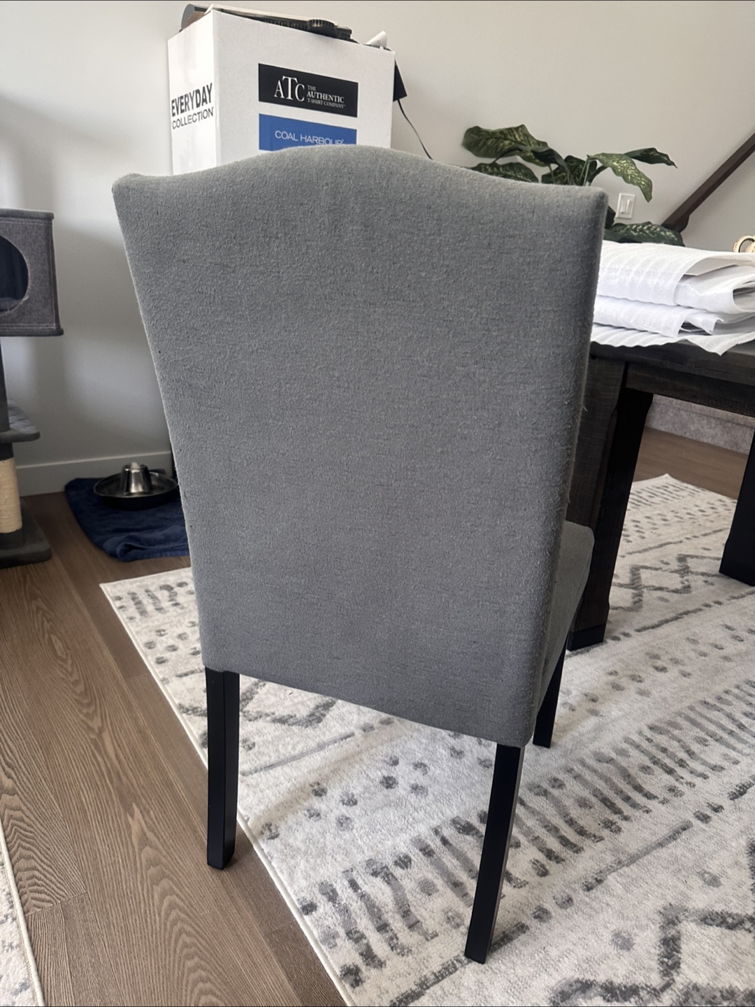 Coal Harbour Grey Dining Chairs and Covers - photo 2