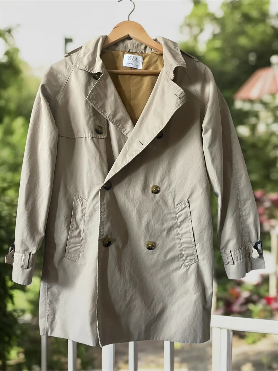 Zara Kids Trench Coat - Size 13 fits medium in ladies image indicator(2)