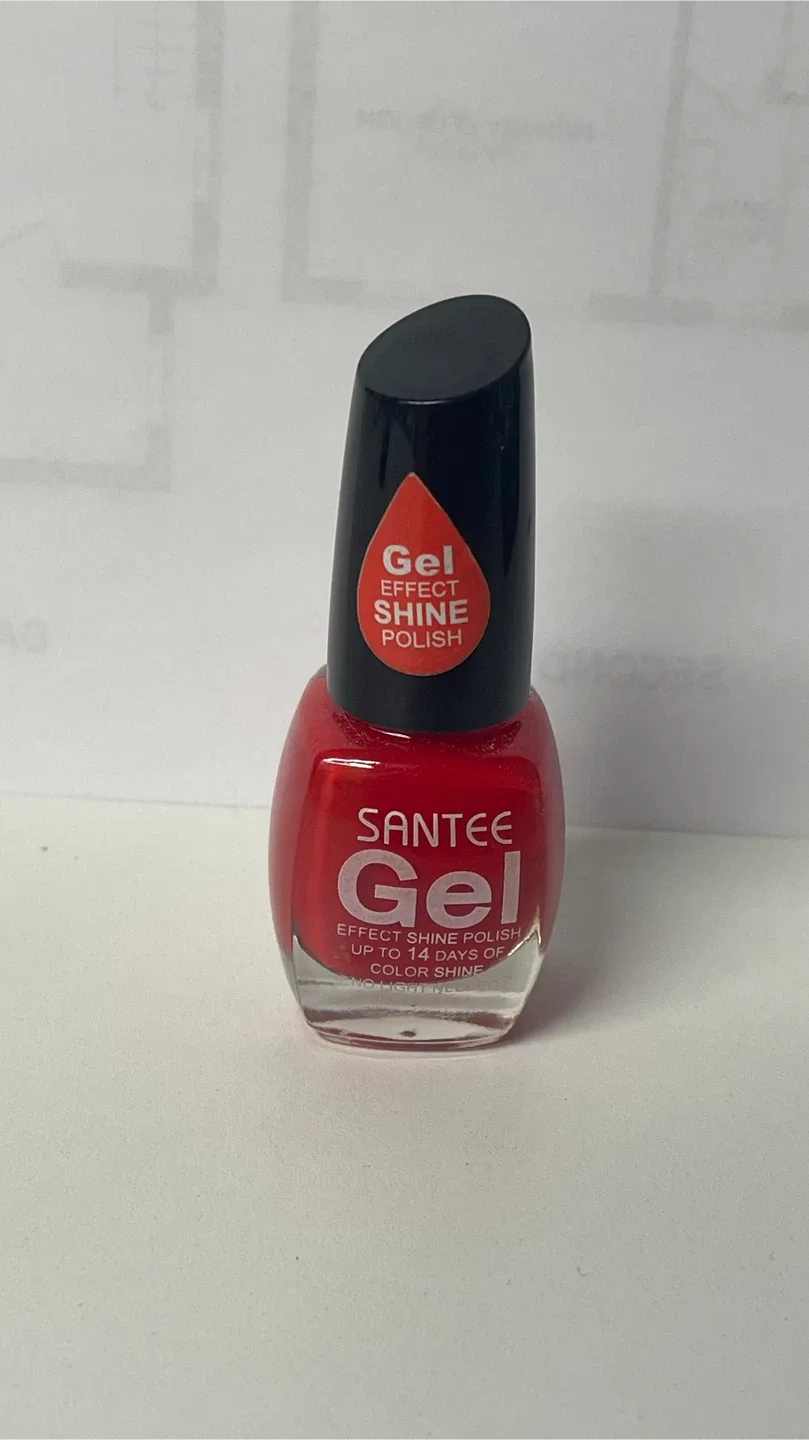 Santee Gel Effect Shine Polish - Red thumbnail