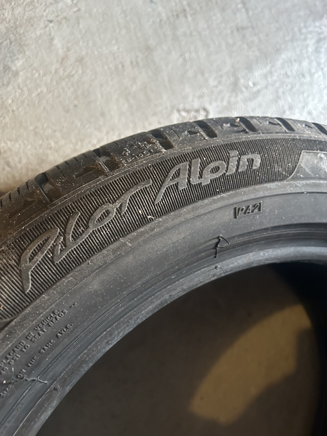 Michelin Pilot Alpin 225/50R17 Tire