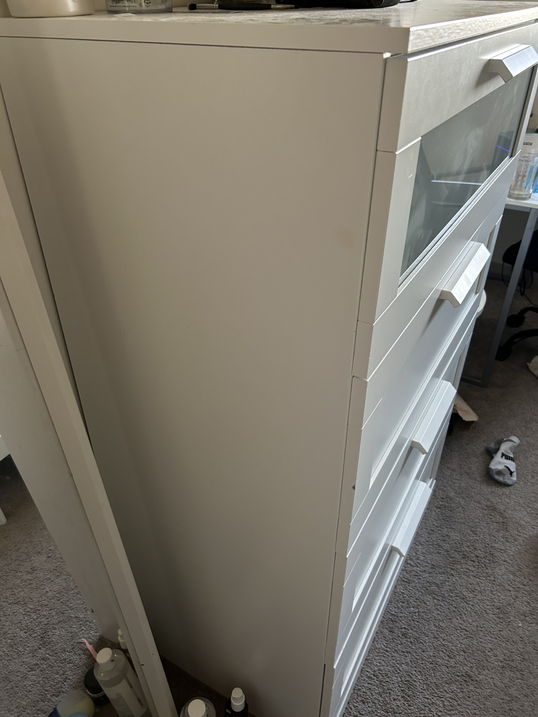 IKEA Hemnes White 5-Drawer Chest