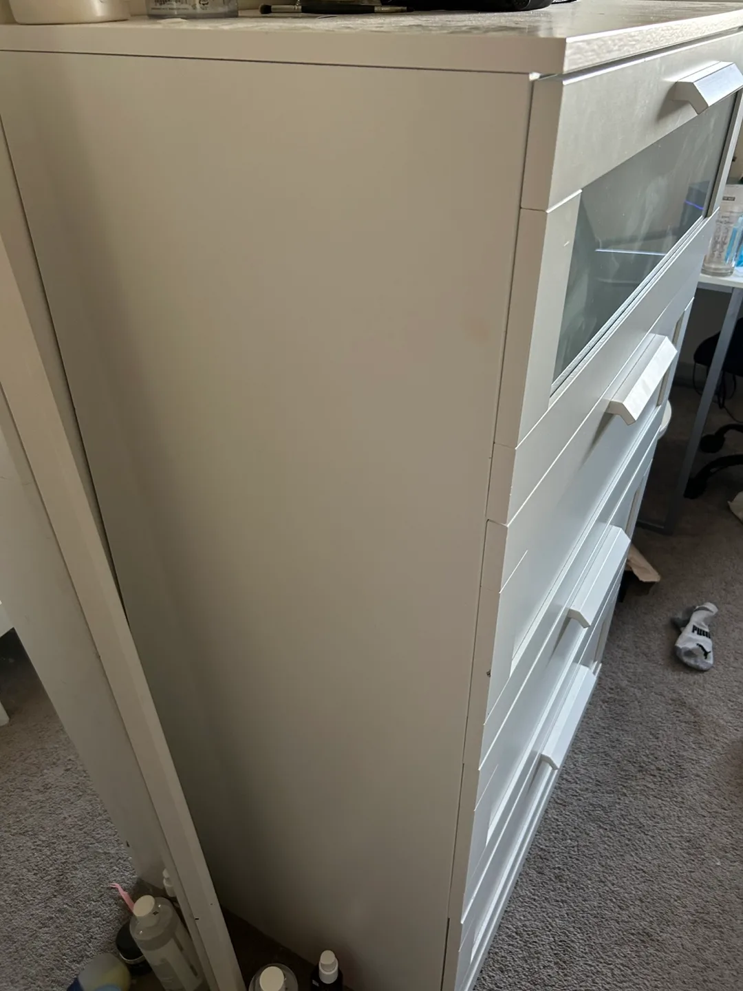 IKEA Hemnes White 5-Drawer Chest