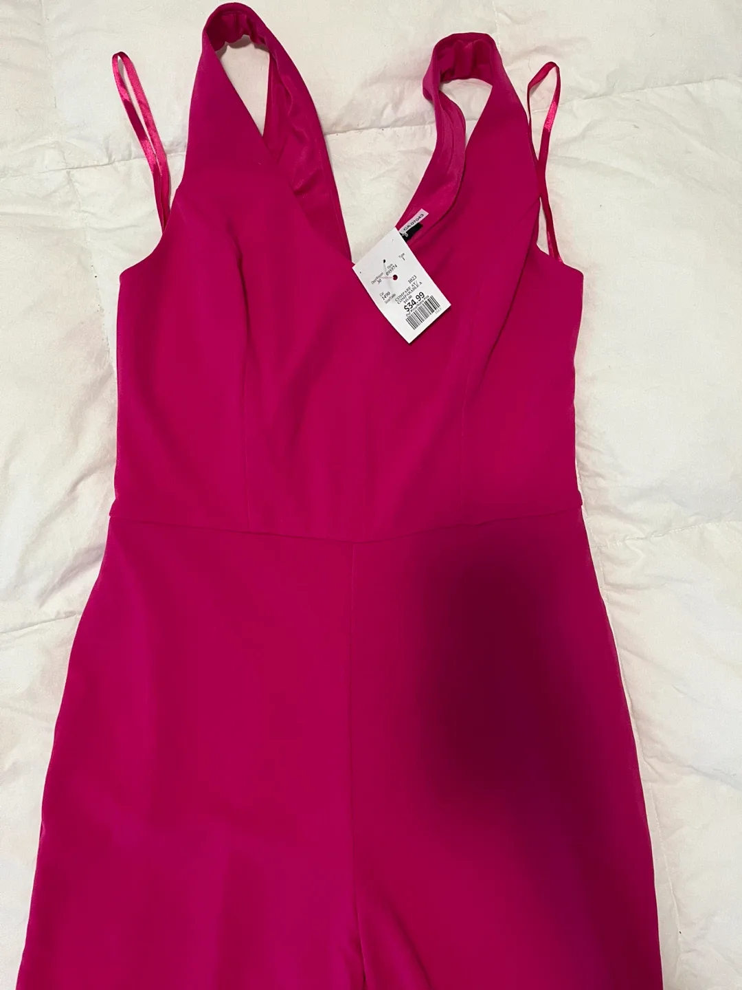 Moving Sale! ‼️RW&B Pink Jumpsuit - Size medium thumbnail