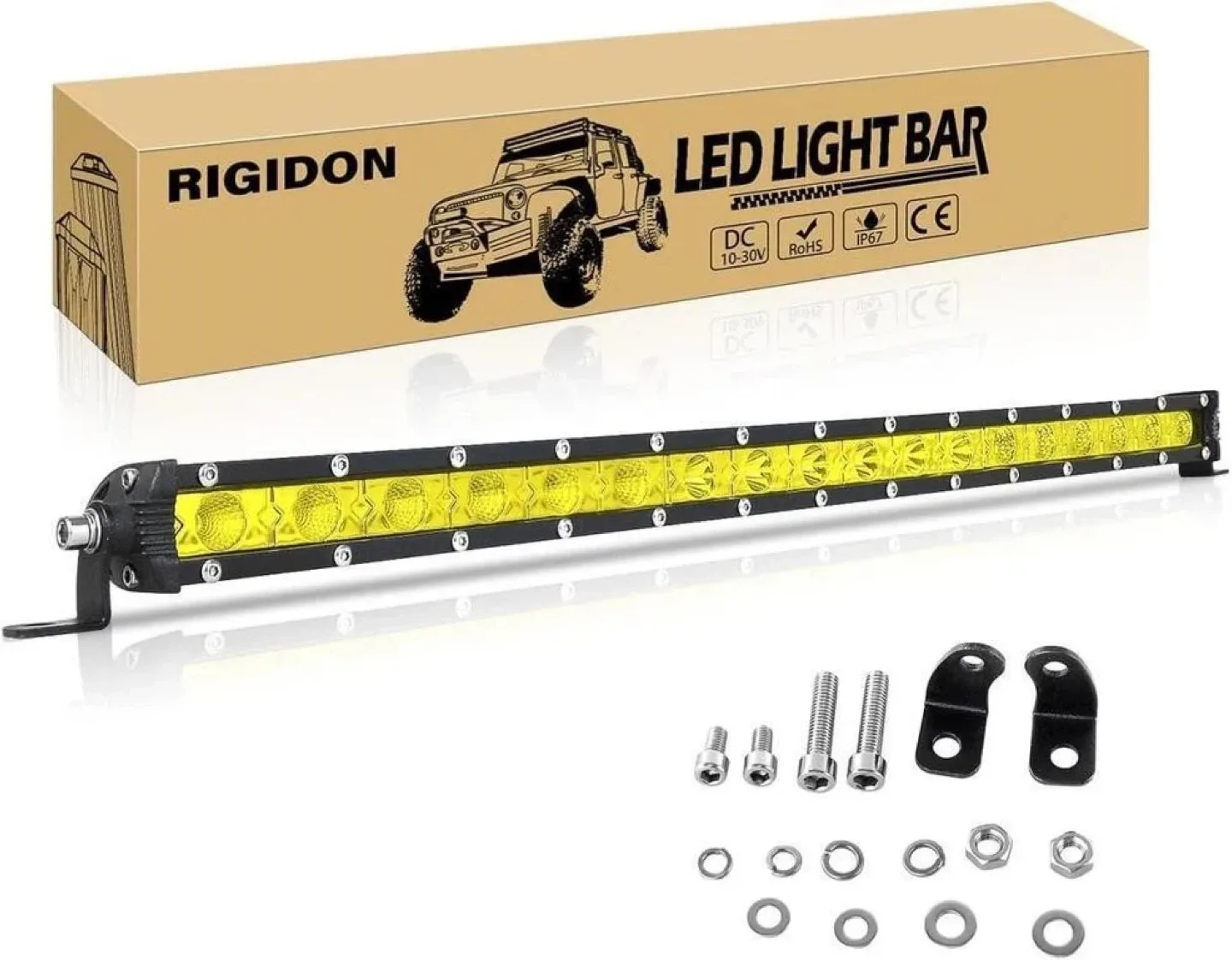 RIGIDON LED Light Bar - Yellow thumbnail