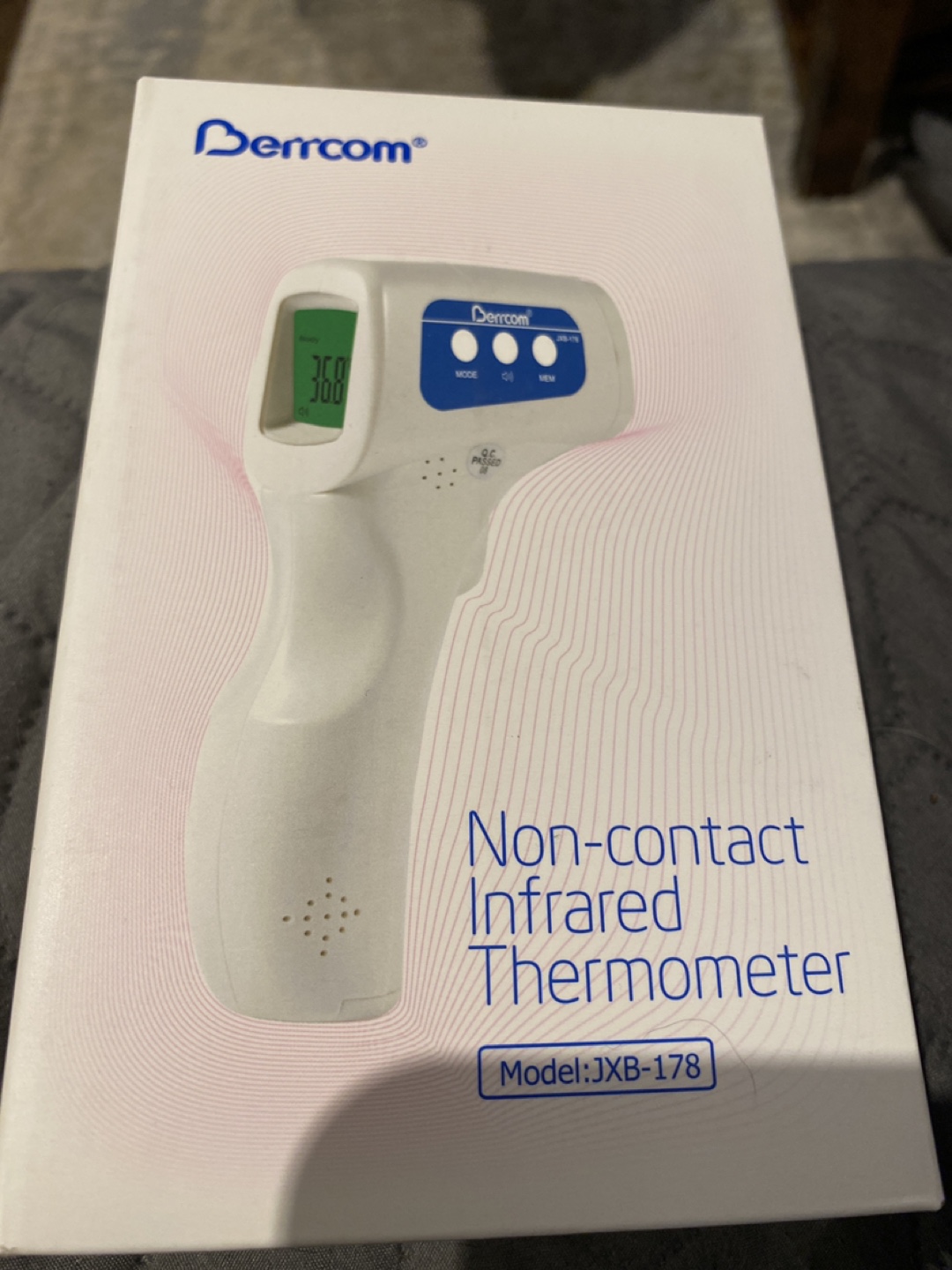 New Berrcom JXB-178 Non-contact Infrared Thermometer
