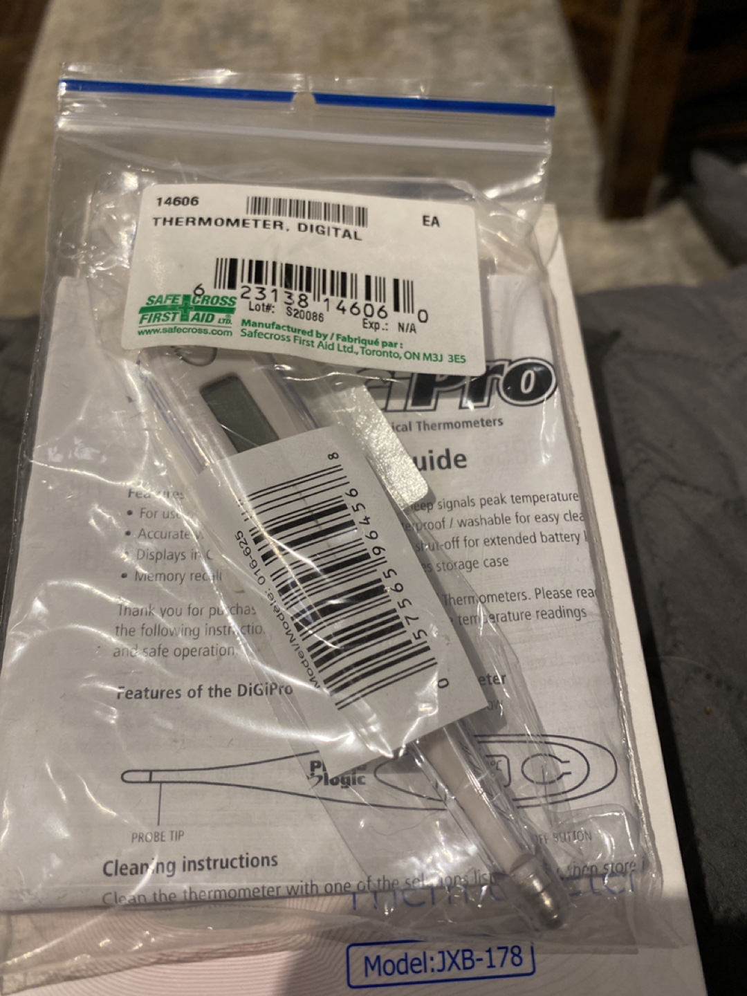 Digital thermometer. Brand new.