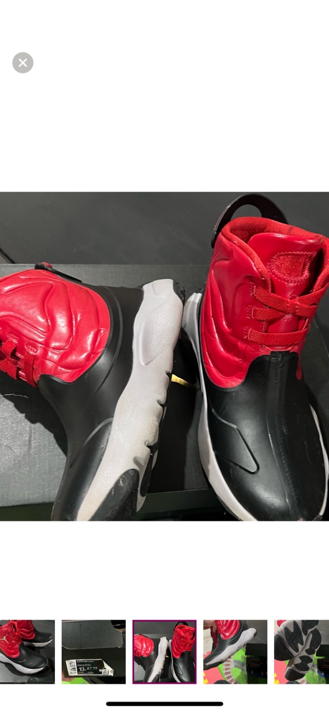 Jordan Drip 23 PS Black/Red Size 1Y - photo 3