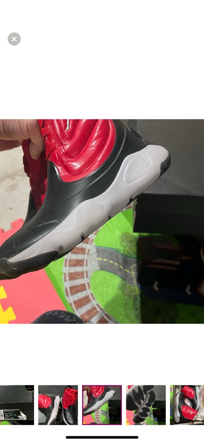 Jordan Drip 23 PS Black/Red Size 1Y - photo 4