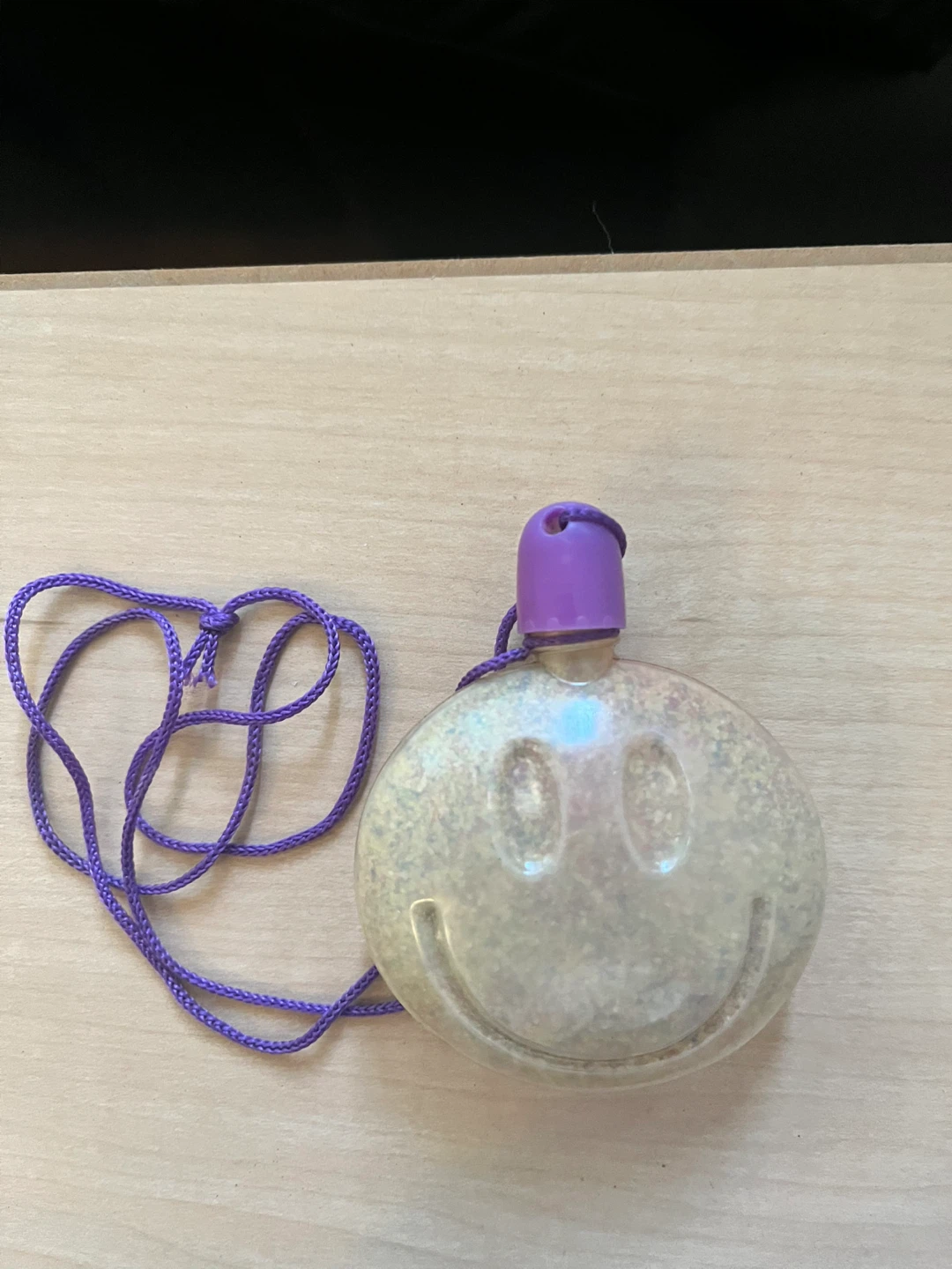 Smiley Face Necklace Bottle