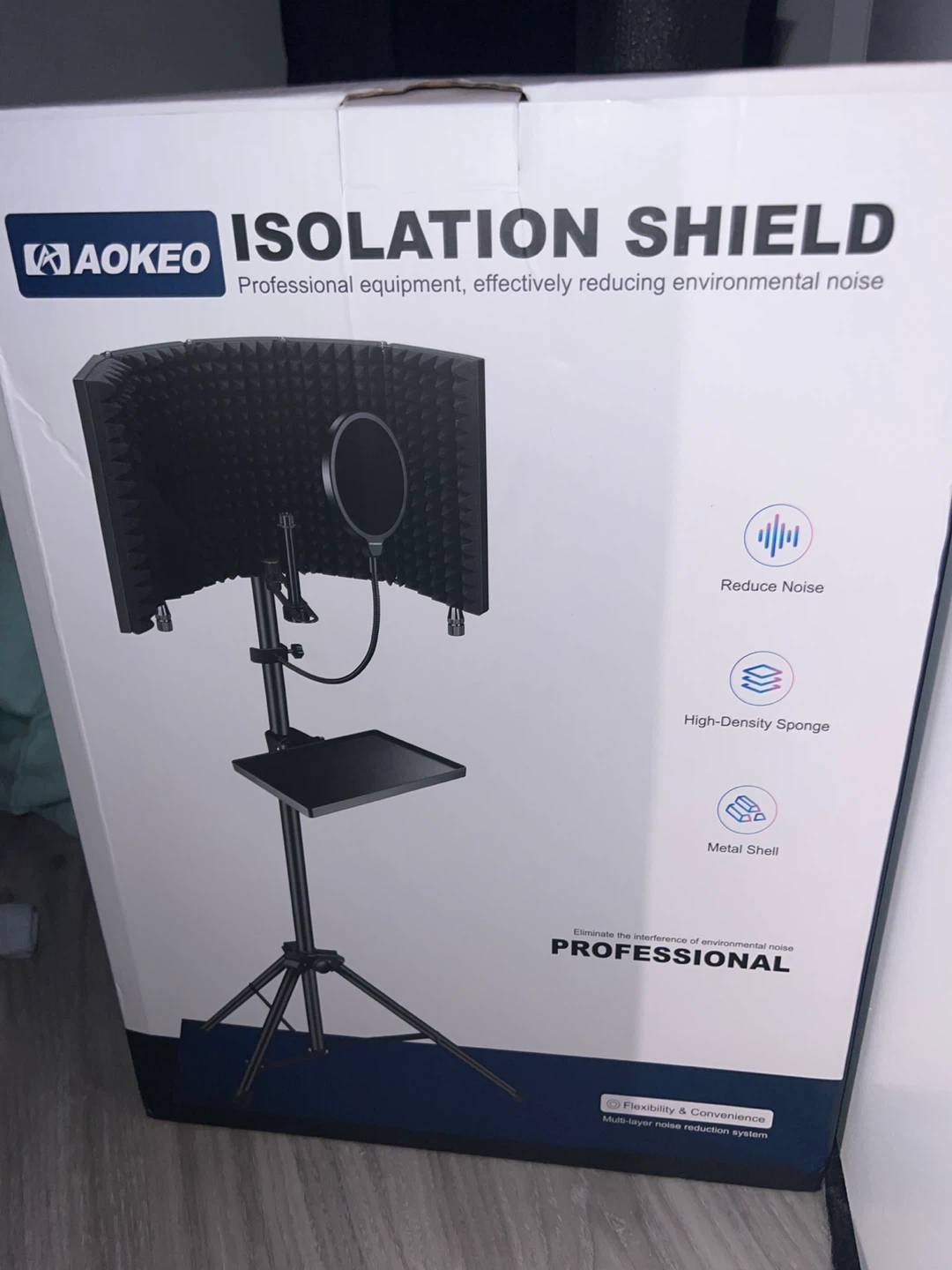 Must be gone by Friday! Aokeo Isolation Shield with Stand - photo 4