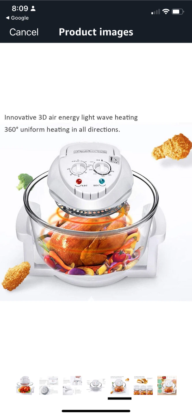Quben Convection Oven T&S - High Speed 12L - photo 3