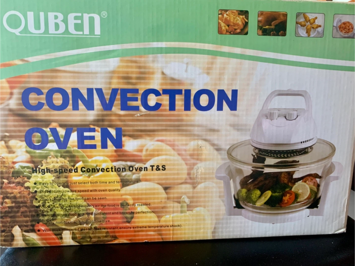 Quben Convection Oven T&S - High Speed 12L