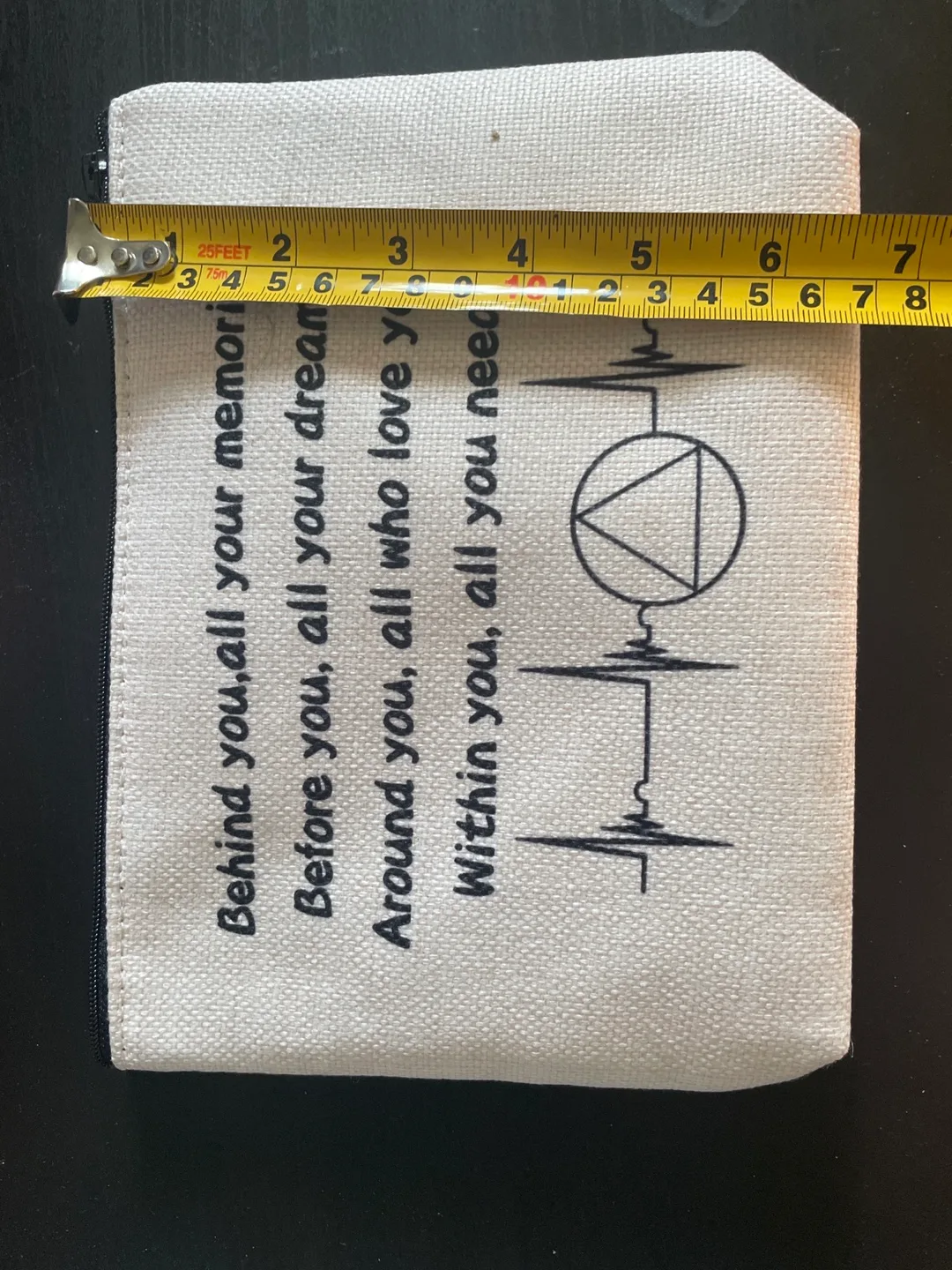 Canvas Zipper Pouch - New in Package image indicator(5)