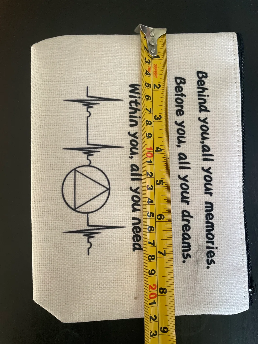 Canvas Zipper Pouch - New in Package image indicator(4)