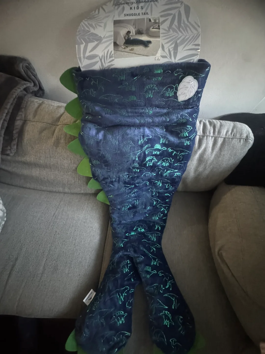 Tommy Bahama Kids Snuggle Tail - Dinosaur thumbnail