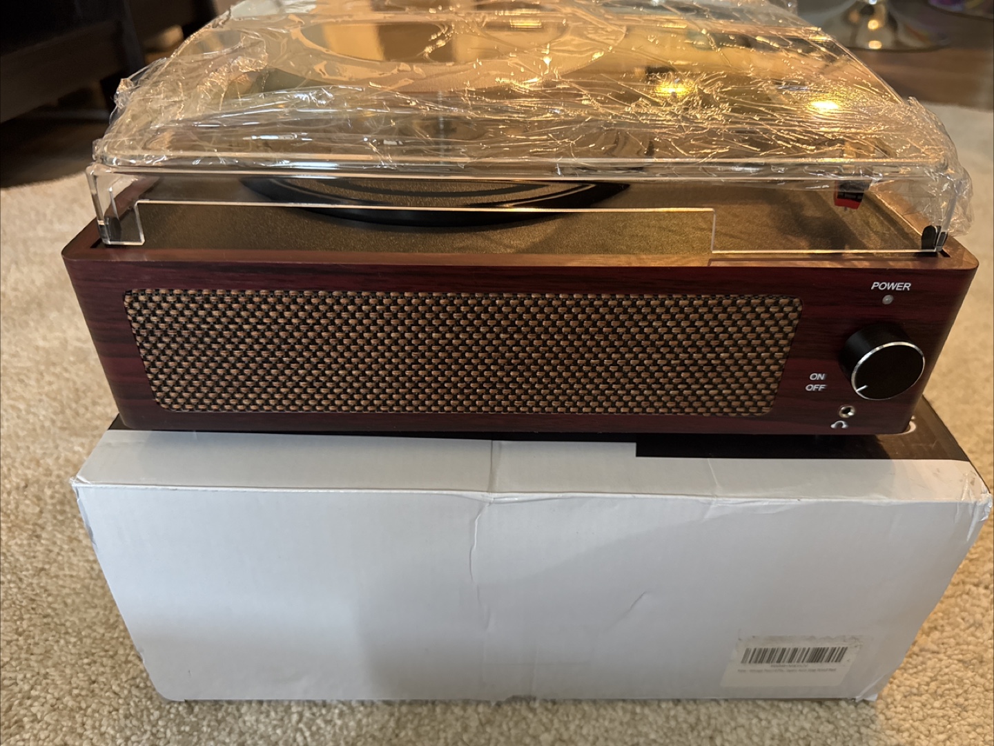 Retro Audio Record Player Turntable - New in Box!🥕 - photo 3
