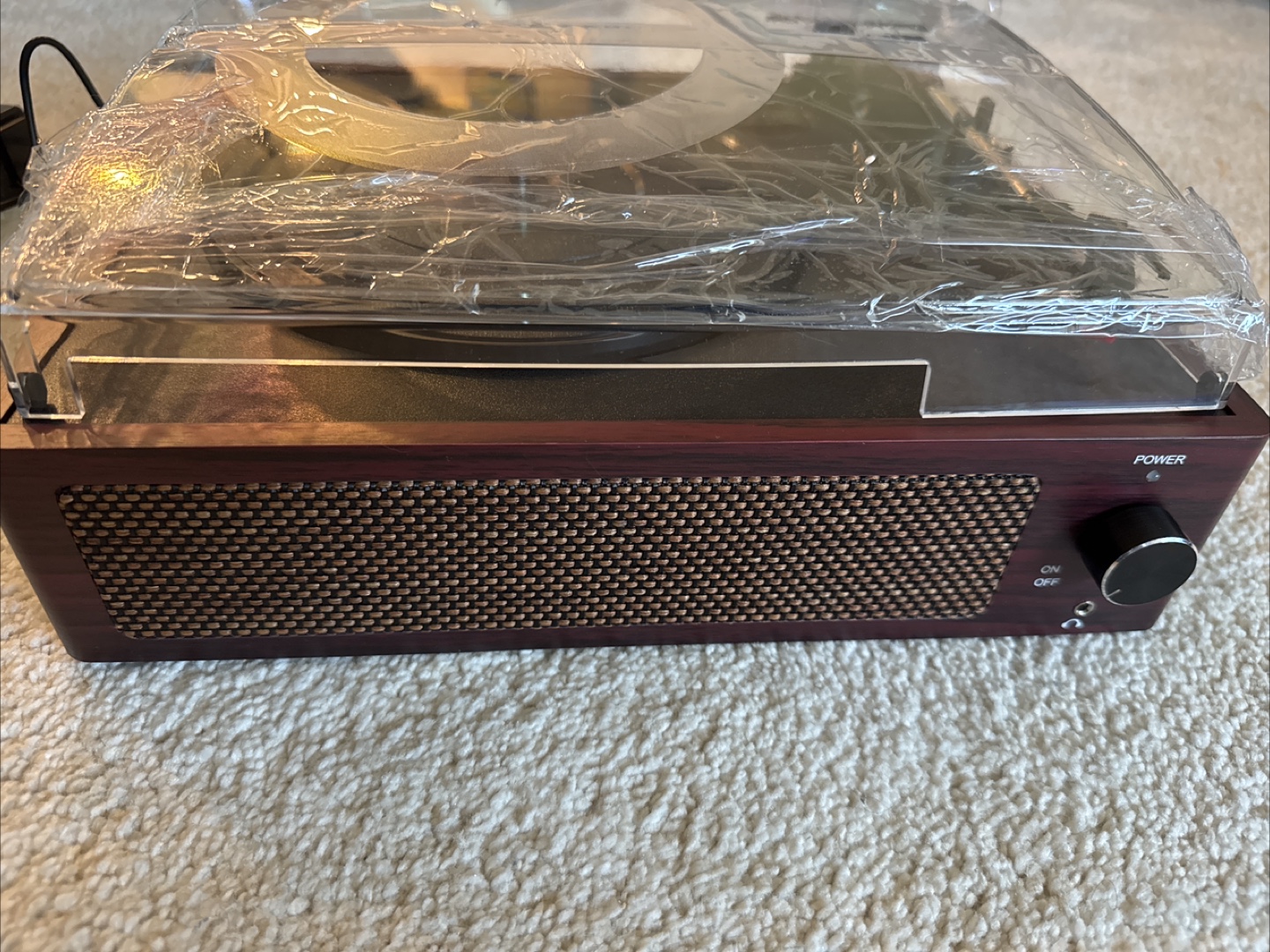 Retro Audio Record Player Turntable - New in Box!🥕