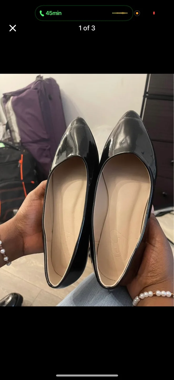 Cole Haan Black Ballet Flats - Size 7