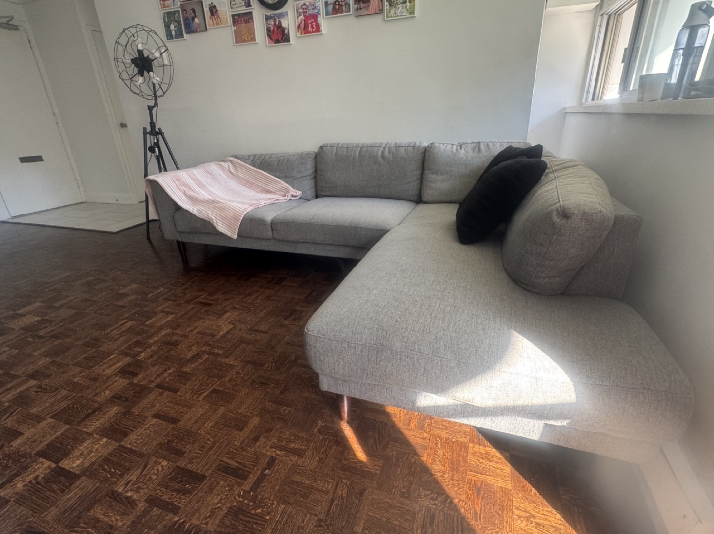 Free Grey Sectional Sofa from structu