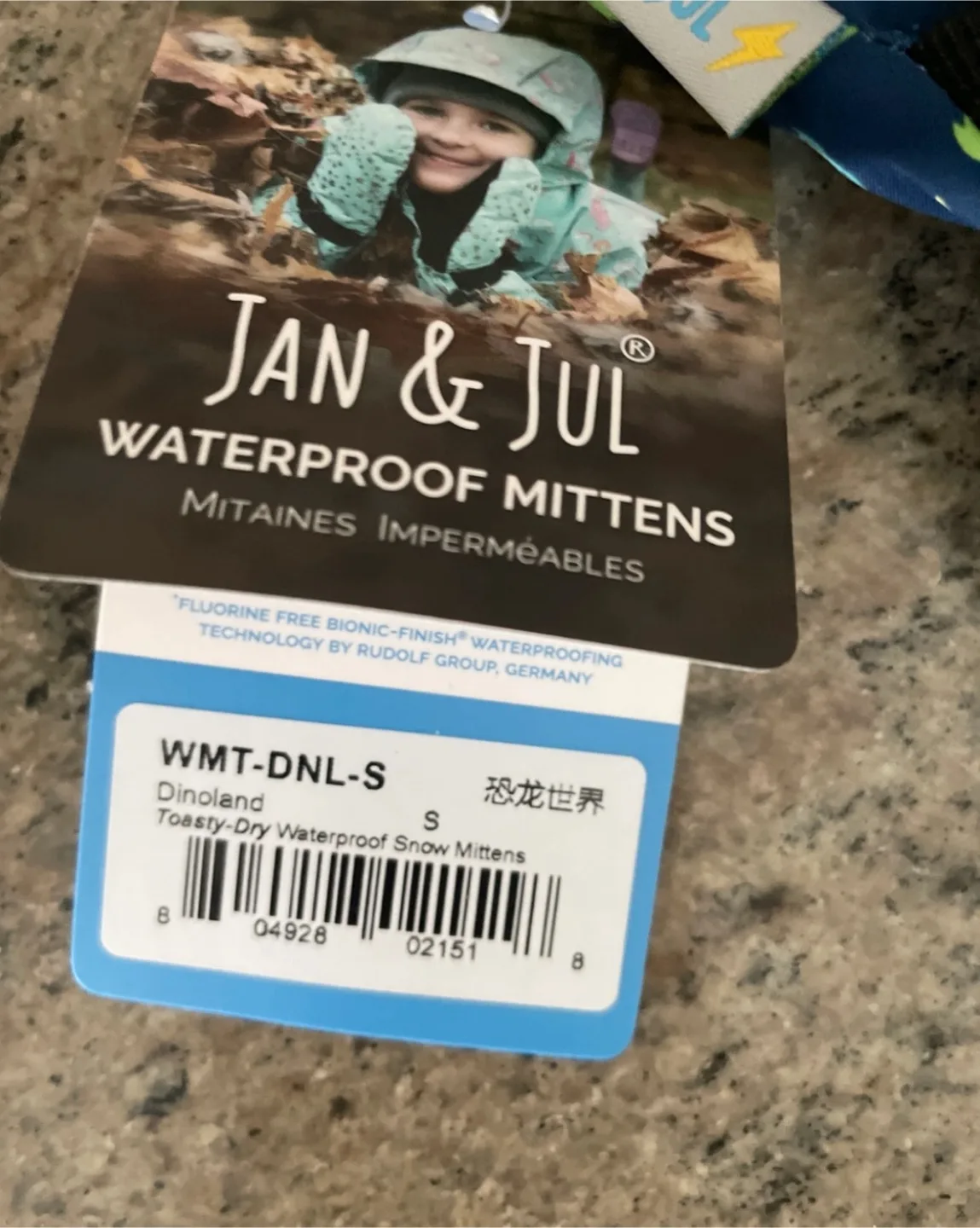 Jan & Jul Dinoland Waterproof Mittens - Size S image indicator(3)