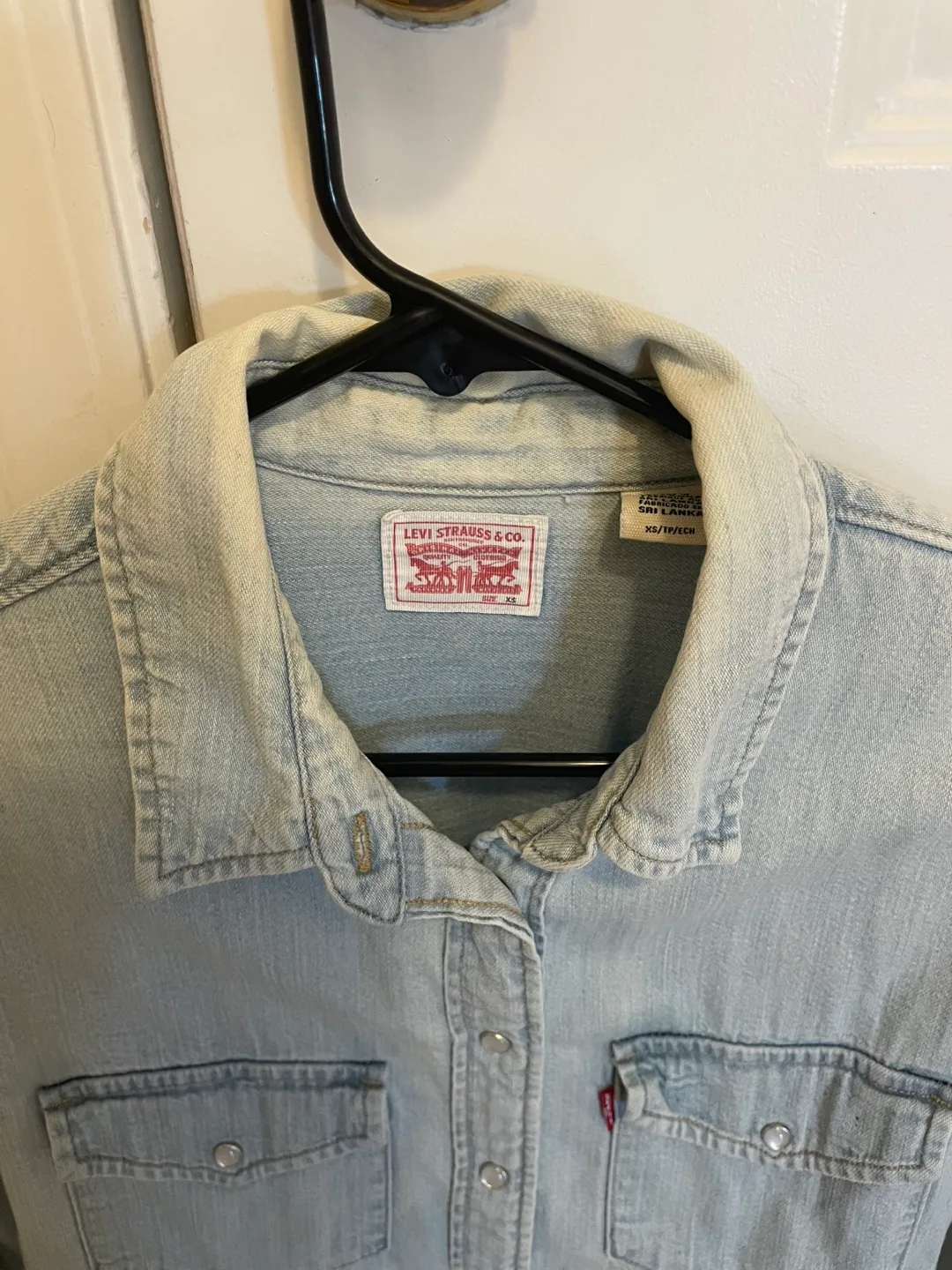 Levi's Denim Shirt - Size XS thumbnail
