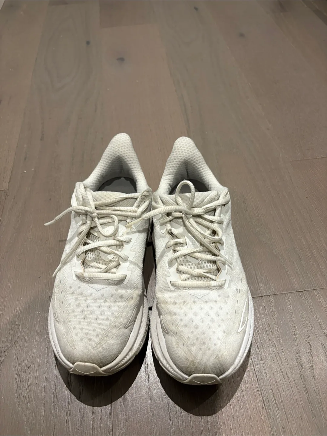 Hoka Clifton 9 White Running Shoes thumbnail