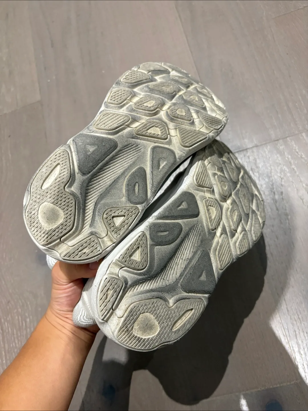 Hoka Clifton 9 White Running Shoes image indicator(6)