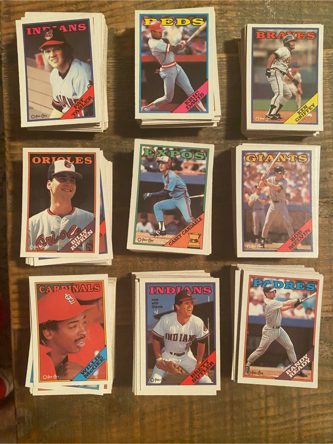 Vintage O-Pee-Chee Baseball Cards