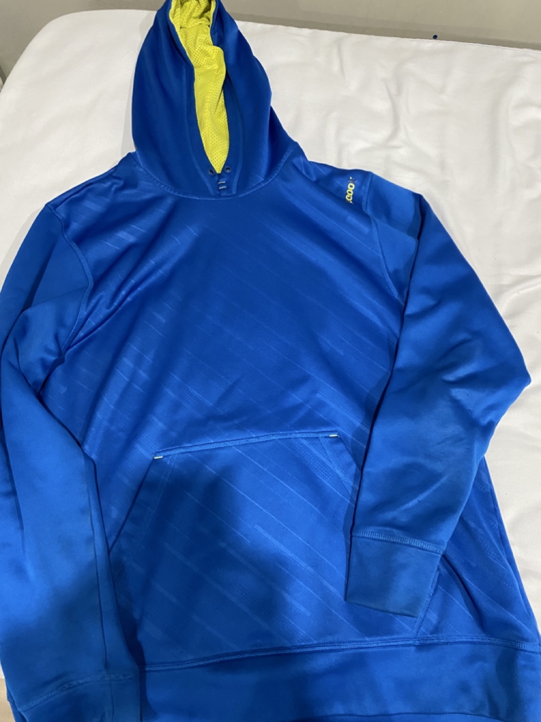 Reebok Blue Hoodie - Size L