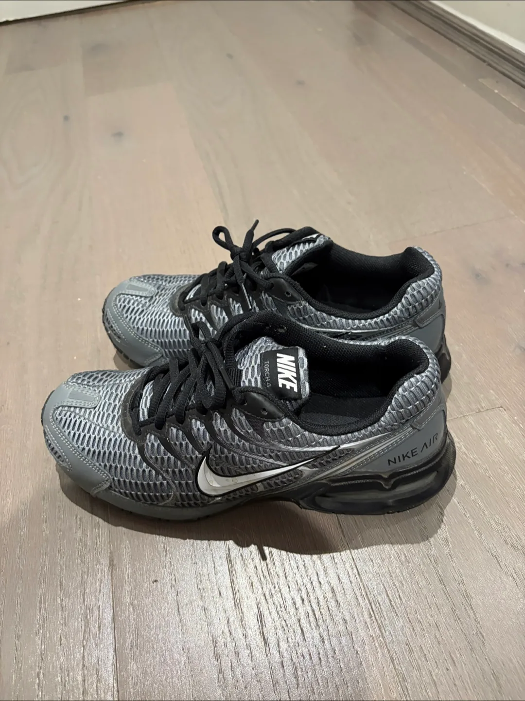 Nike Air Torch 4 Grey Runners image indicator(2)