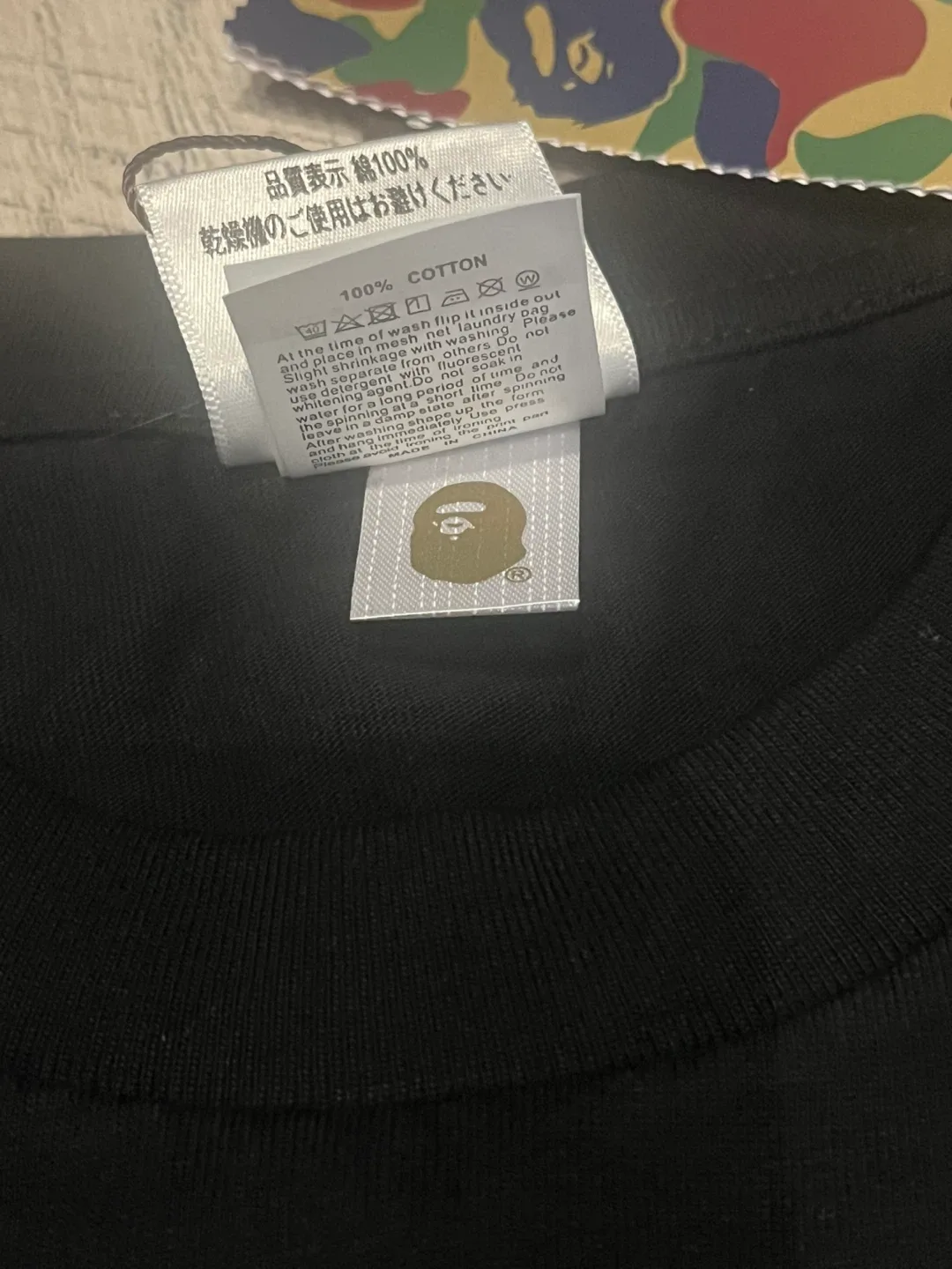 BAPE Burberry Black Shirt (Medium) image indicator(7)