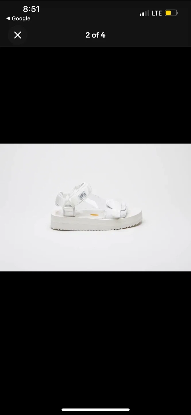 SUICOKE CEL-VPO Sport Sandals White Size 8 image indicator(2)