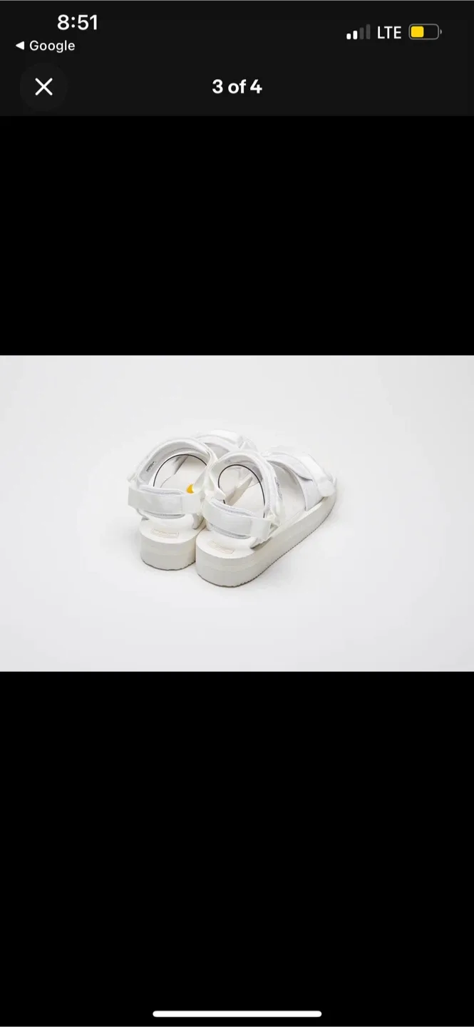 SUICOKE CEL-VPO Sport Sandals White Size 8 image indicator(3)