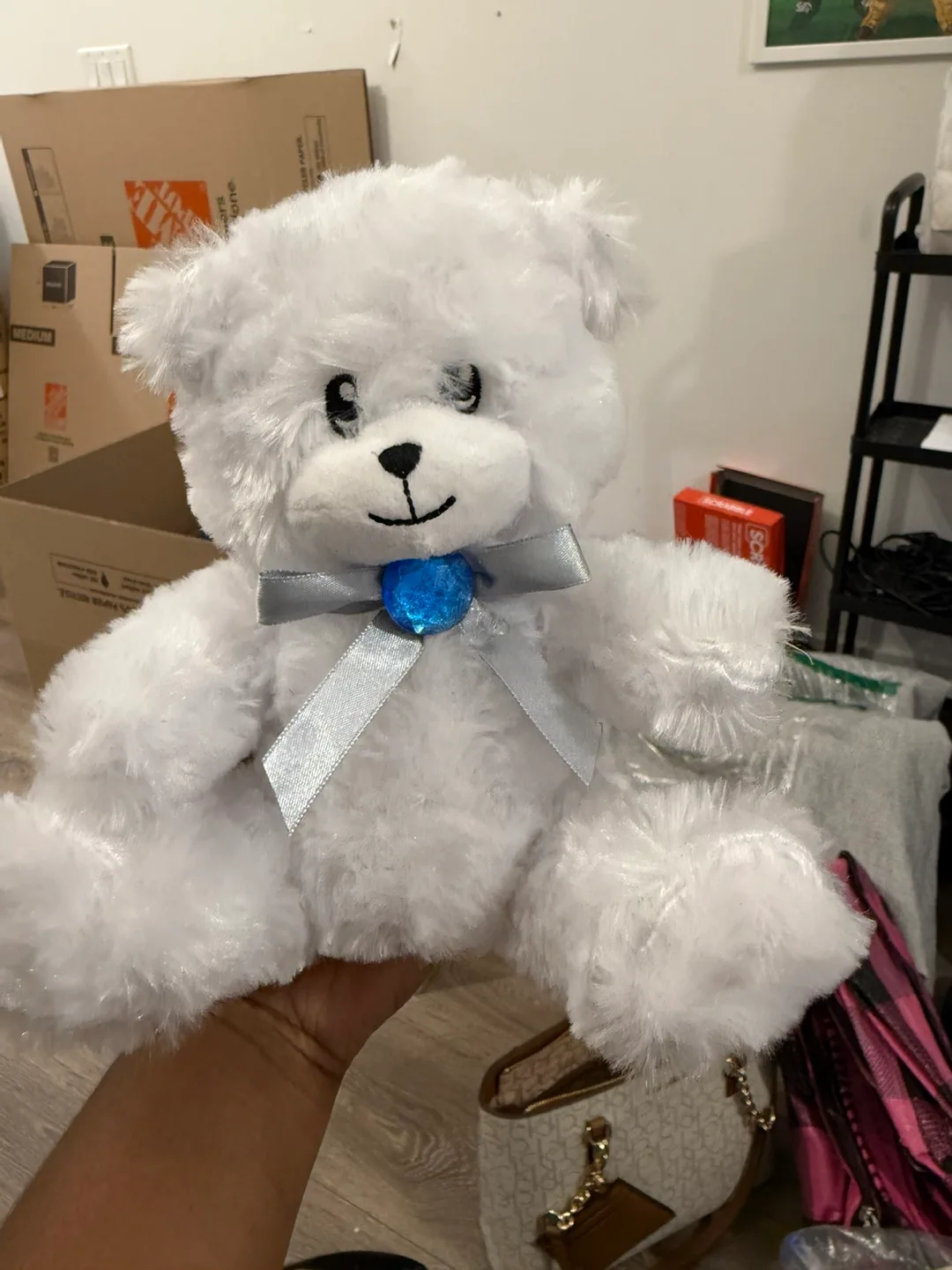 White Teddy Bear