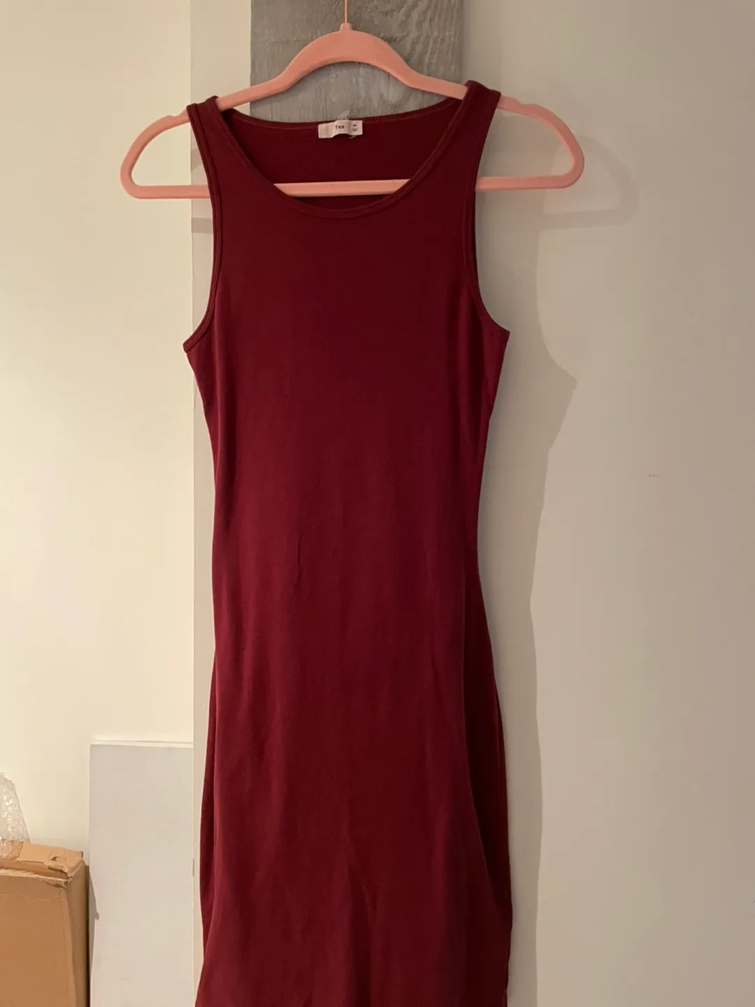 Tna Maroon Dress - Size M thumbnail