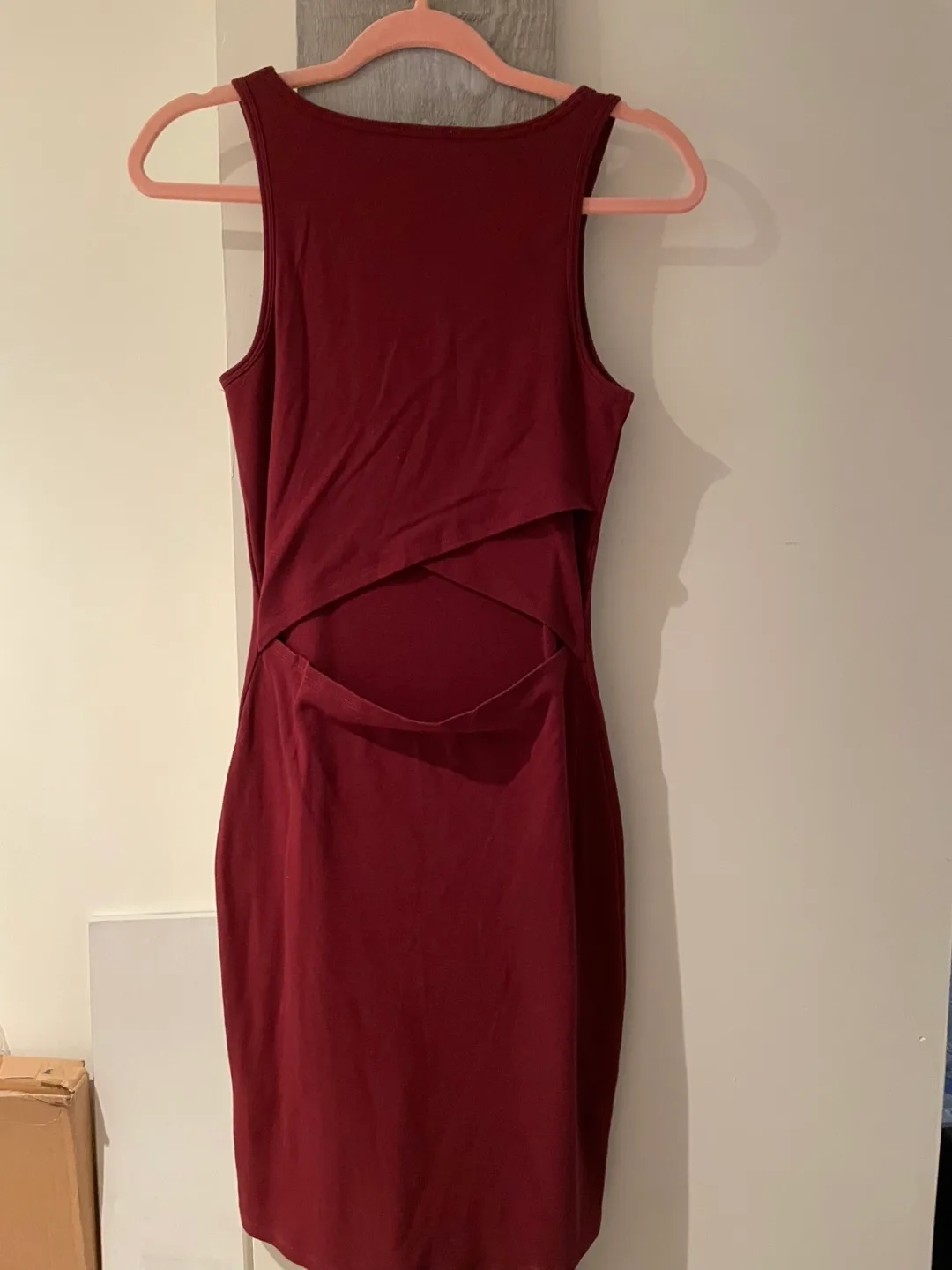 Tna Maroon Dress - Size M image indicator(2)