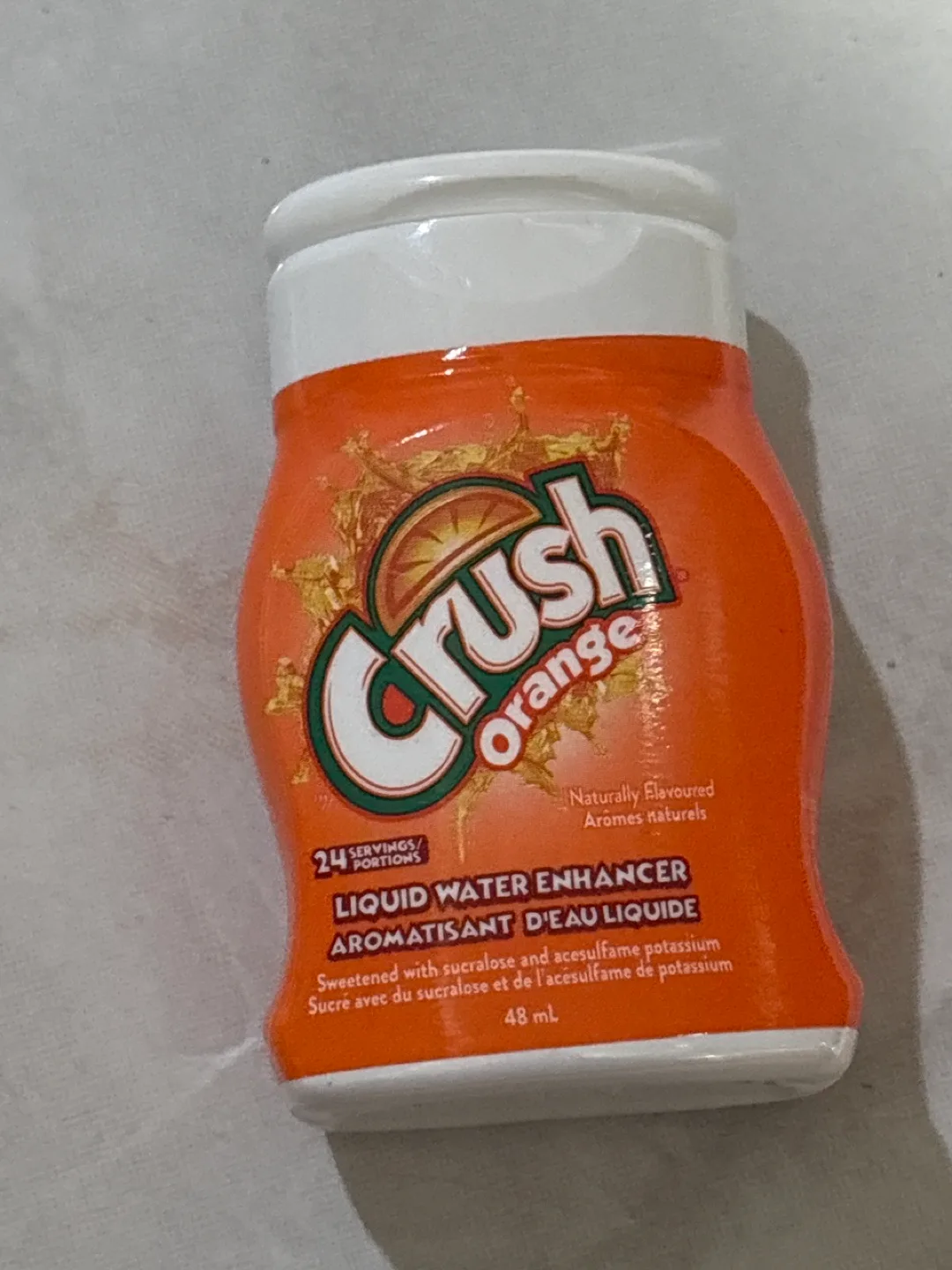Crush Orange Liquid Water Enhancer - 48mL thumbnail