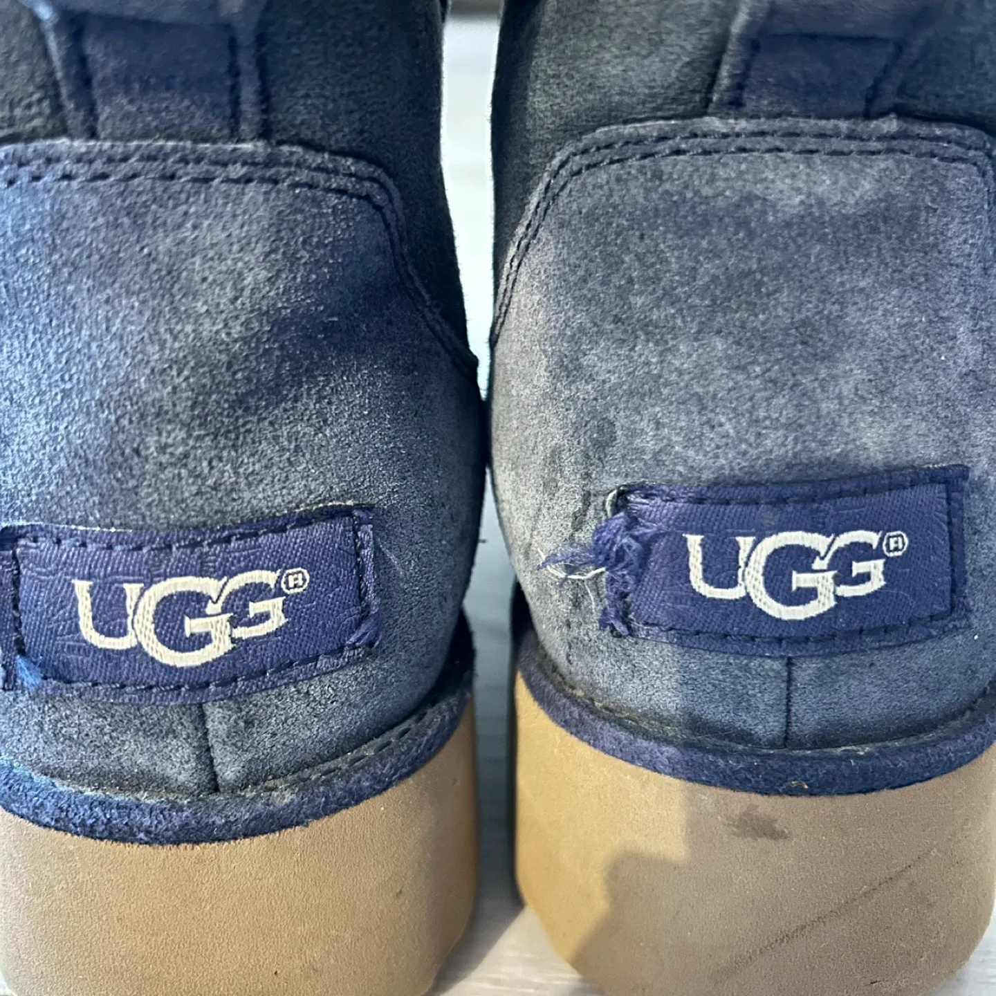 Navy Blue Uggs - Size 7 Women’s thumbnail