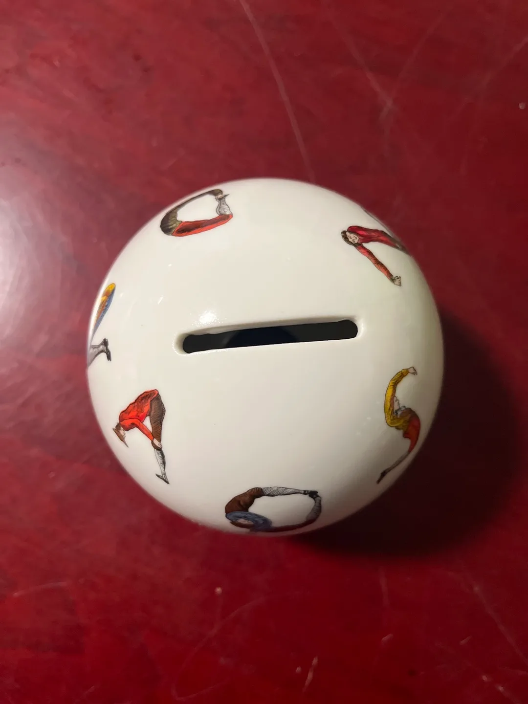 Vintage Ceramic Letter D Piggy Bank image indicator(2)