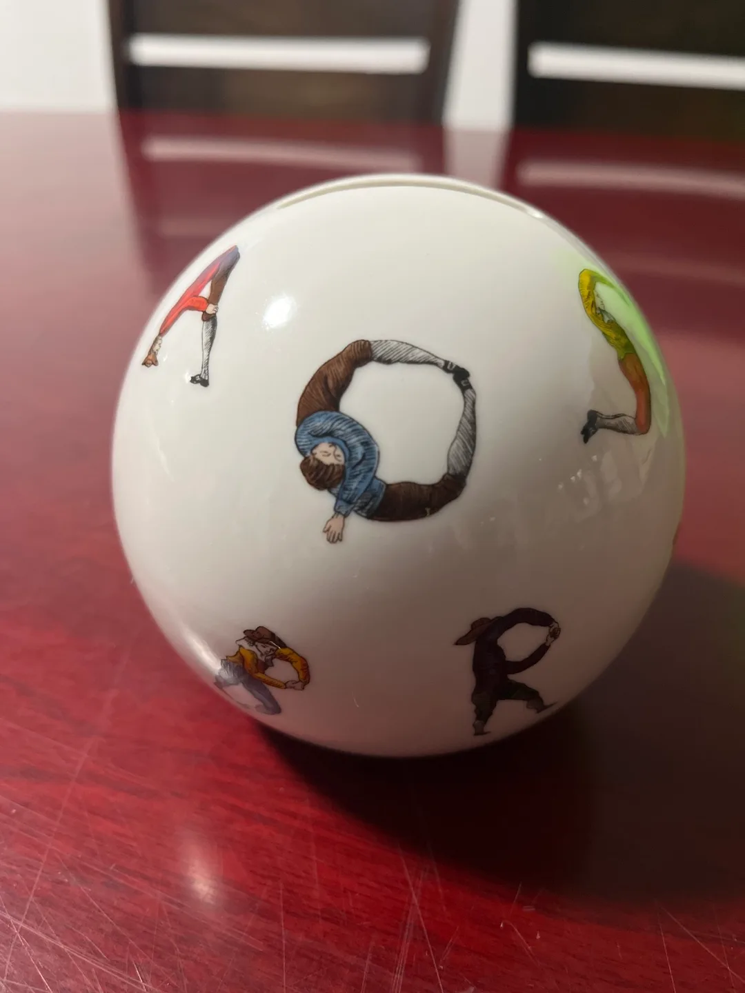 Vintage Ceramic Letter D Piggy Bank image indicator(3)