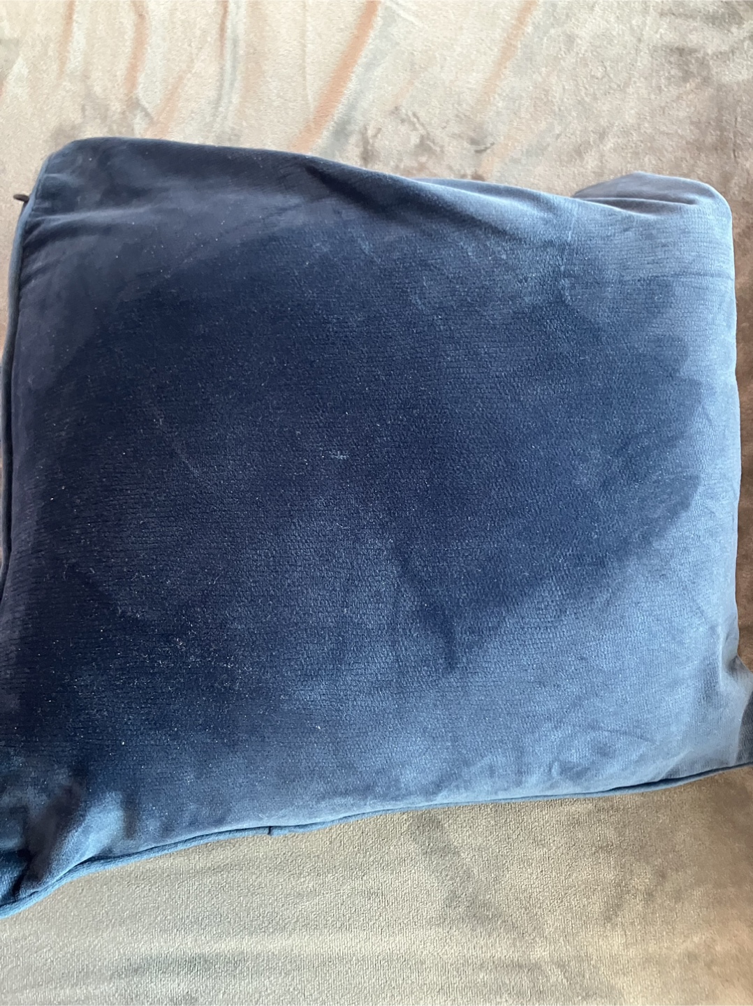 Blue Velvet Throw Pillow - photo 2