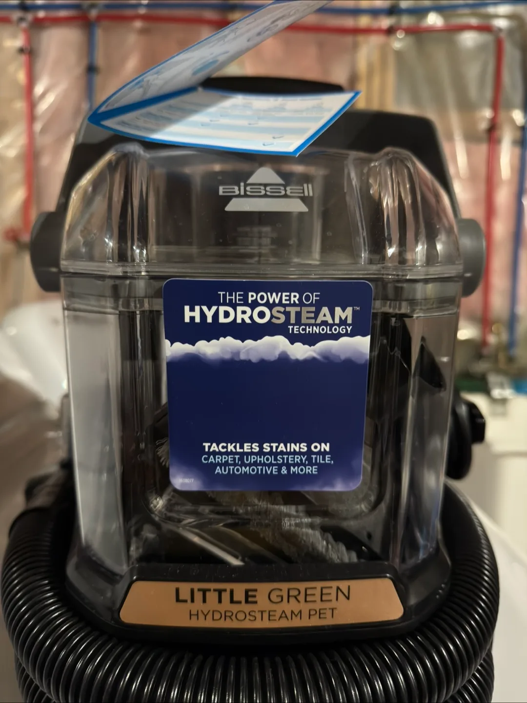 Bissell Little Green HydroSteam Pet Spot Cleaner image indicator(2)