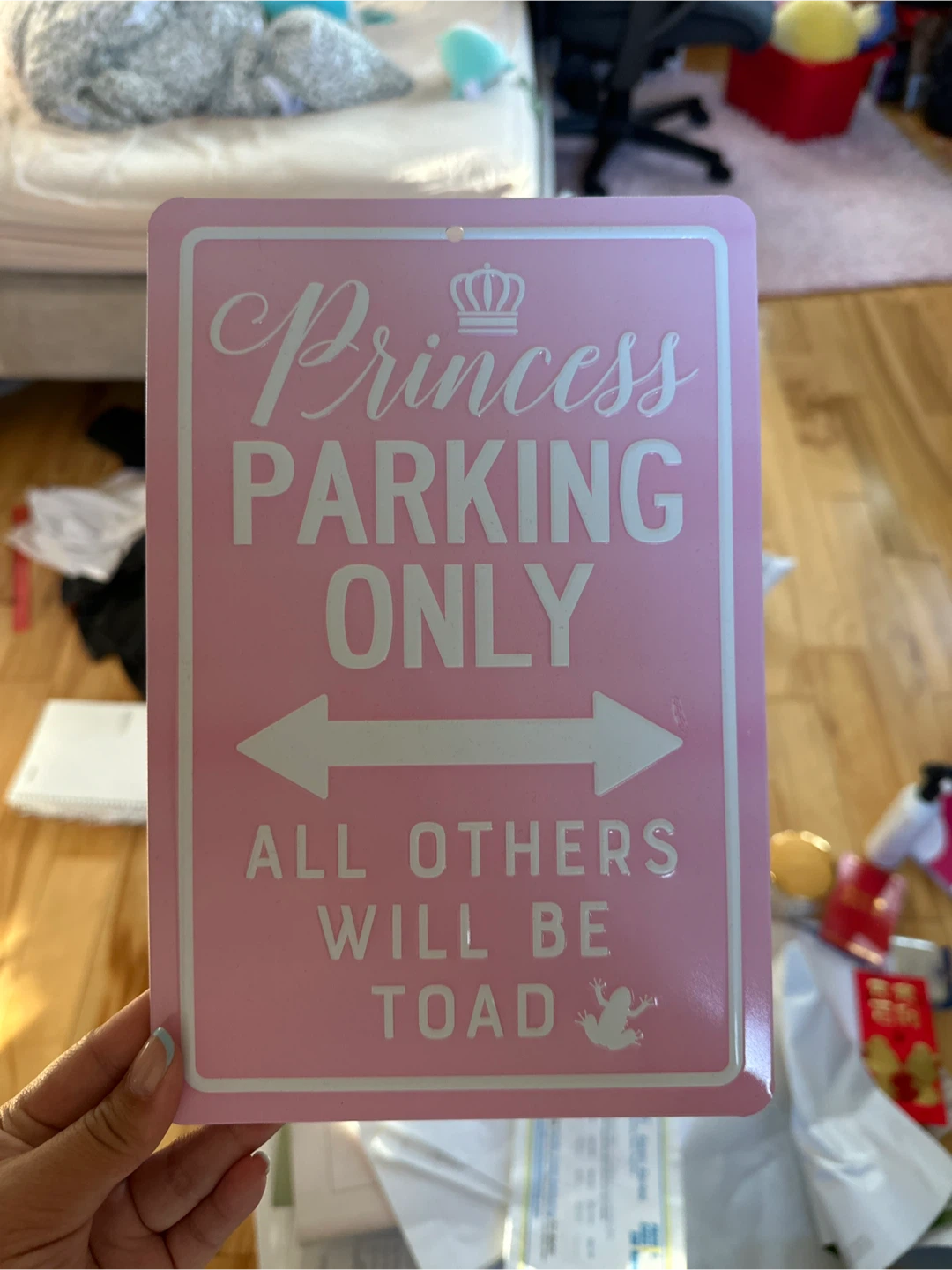 Princess Parking Only Sign