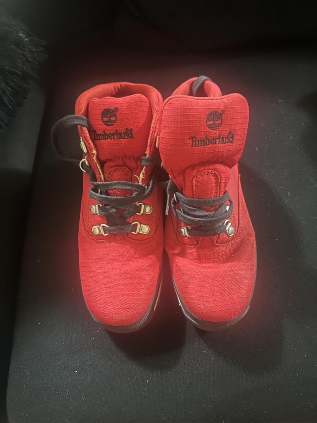 Timberland Euro Hiker Boots - Red, US Size 4.5 - photo 2